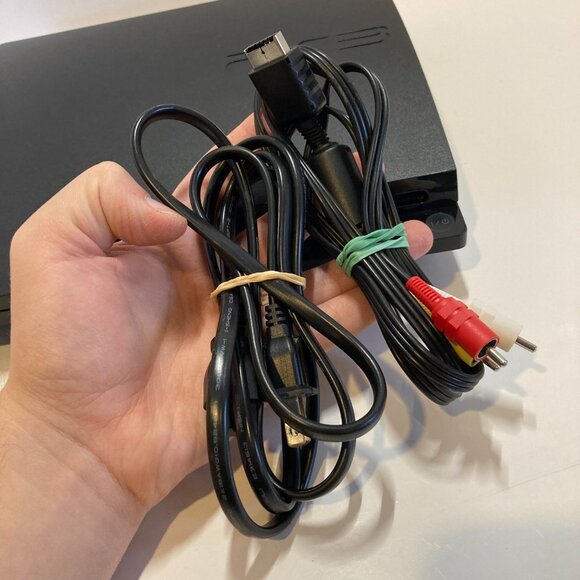 Sony PlayStation 3 PS3 Console Bundle W Controller & Cords Connection Issue - Picture 15 of 16